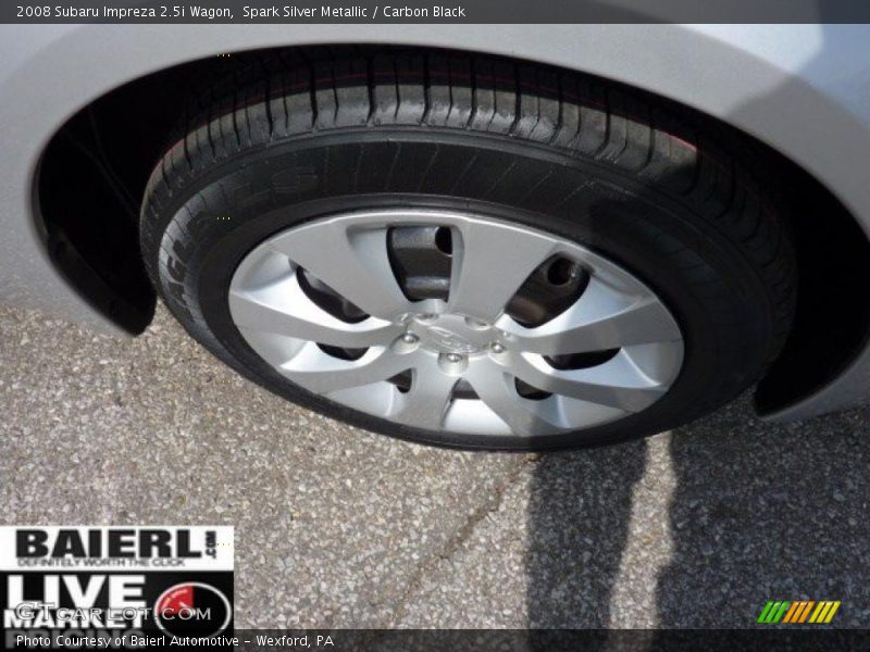 Spark Silver Metallic / Carbon Black 2008 Subaru Impreza 2.5i Wagon