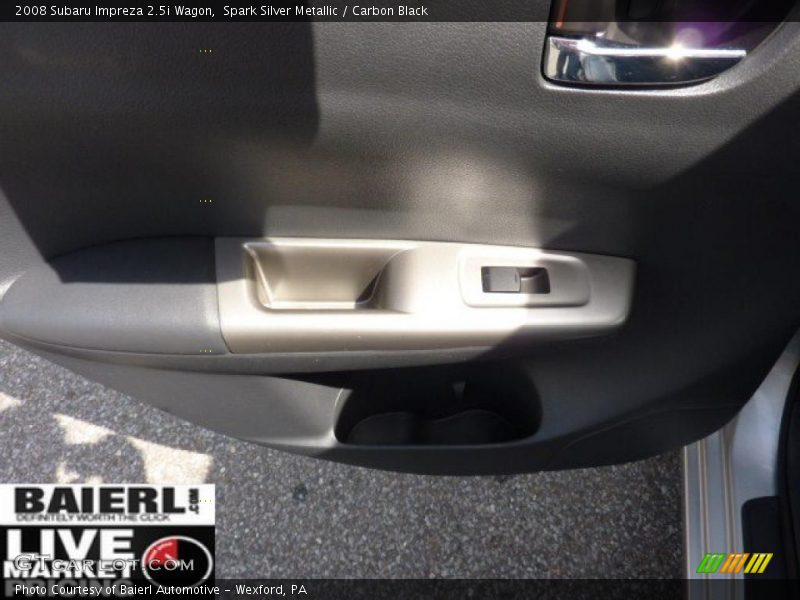 Spark Silver Metallic / Carbon Black 2008 Subaru Impreza 2.5i Wagon
