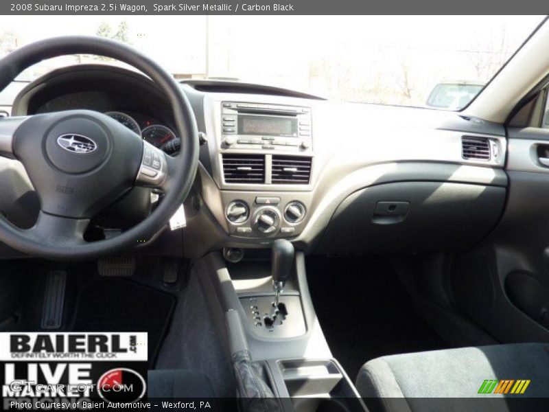 Spark Silver Metallic / Carbon Black 2008 Subaru Impreza 2.5i Wagon