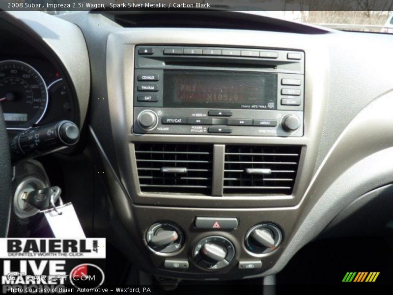 Spark Silver Metallic / Carbon Black 2008 Subaru Impreza 2.5i Wagon