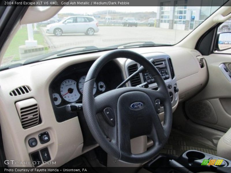 Gold Ash Metallic / Medium/Dark Pebble 2004 Ford Escape XLT V6 4WD
