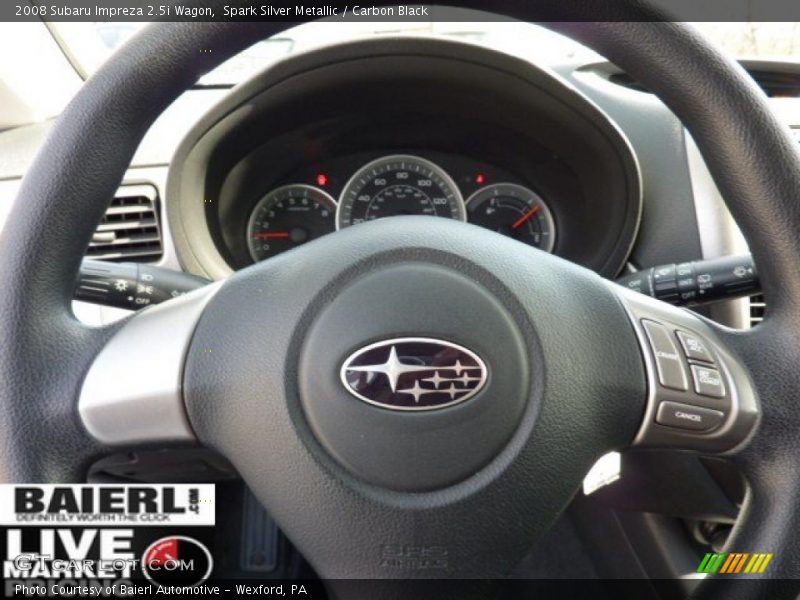 Spark Silver Metallic / Carbon Black 2008 Subaru Impreza 2.5i Wagon