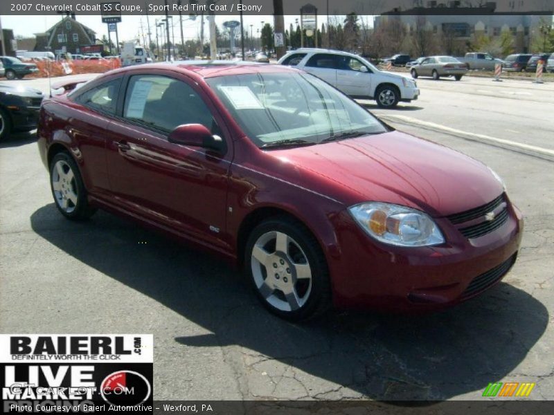 Sport Red Tint Coat / Ebony 2007 Chevrolet Cobalt SS Coupe