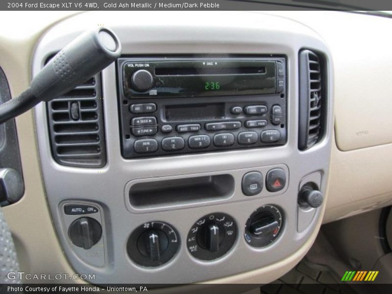 Gold Ash Metallic / Medium/Dark Pebble 2004 Ford Escape XLT V6 4WD