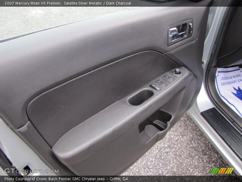 Satellite Silver Metallic / Dark Charcoal 2007 Mercury Milan V6 Premier