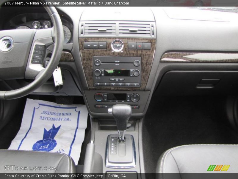 Satellite Silver Metallic / Dark Charcoal 2007 Mercury Milan V6 Premier