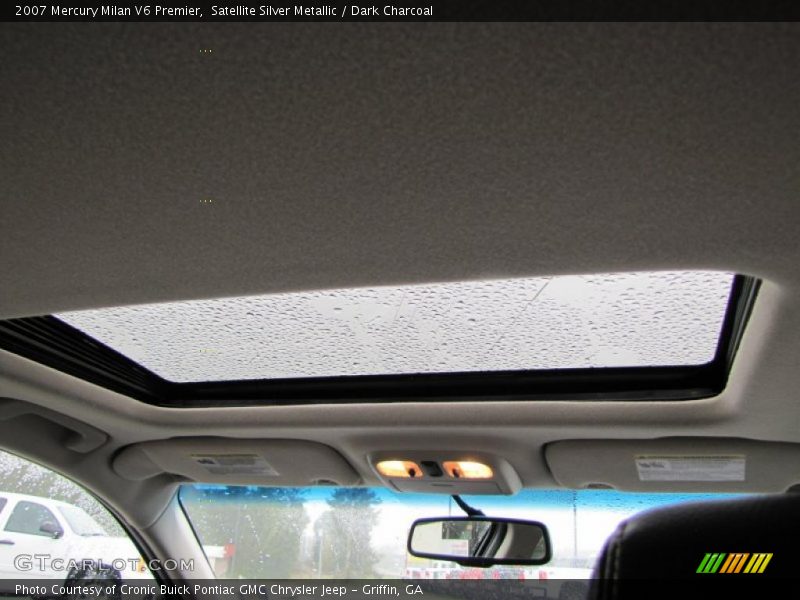 Satellite Silver Metallic / Dark Charcoal 2007 Mercury Milan V6 Premier