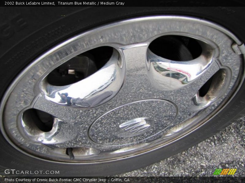 Titanium Blue Metallic / Medium Gray 2002 Buick LeSabre Limited