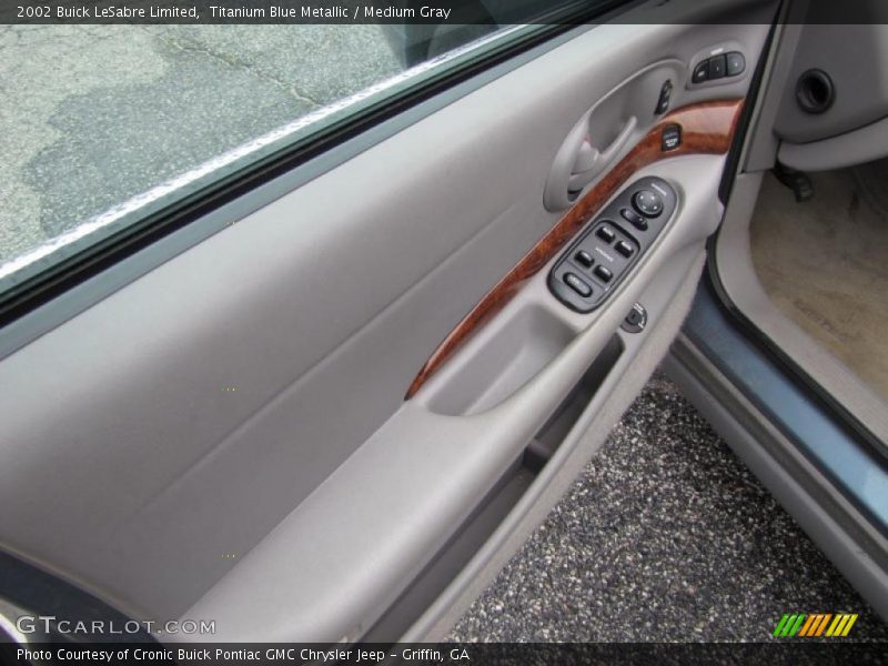 Titanium Blue Metallic / Medium Gray 2002 Buick LeSabre Limited
