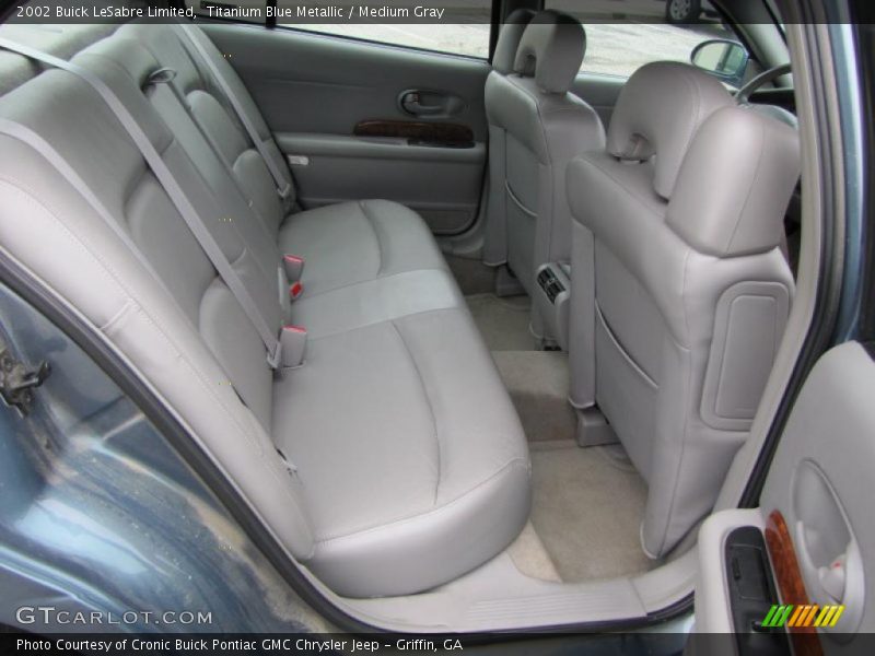 Titanium Blue Metallic / Medium Gray 2002 Buick LeSabre Limited