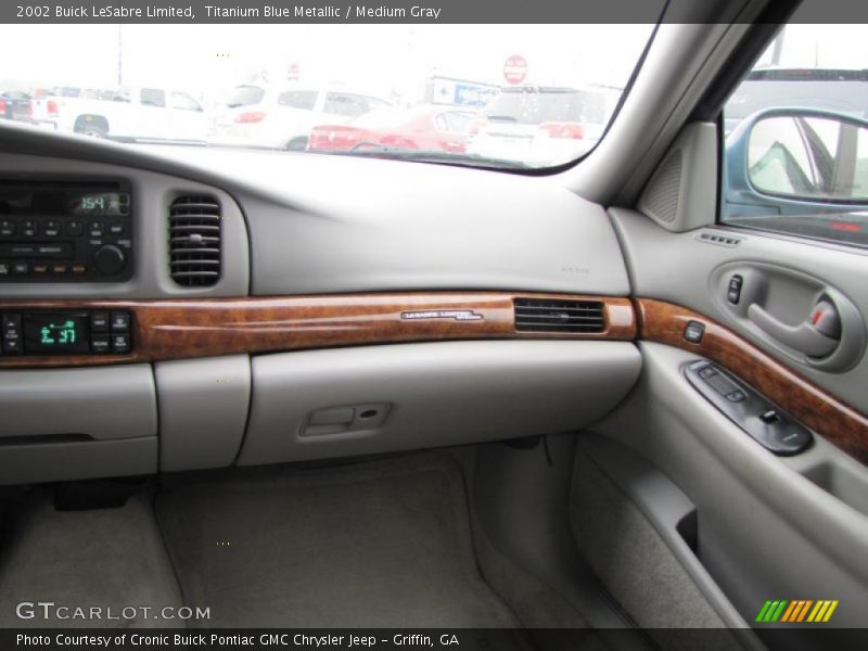 Titanium Blue Metallic / Medium Gray 2002 Buick LeSabre Limited