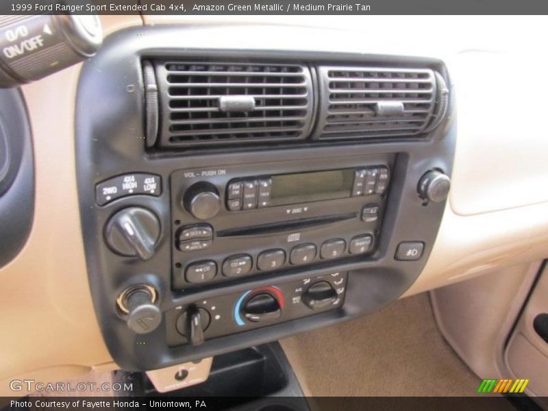 Controls of 1999 Ranger Sport Extended Cab 4x4