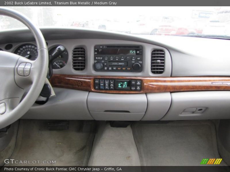 Titanium Blue Metallic / Medium Gray 2002 Buick LeSabre Limited
