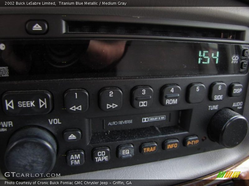 Titanium Blue Metallic / Medium Gray 2002 Buick LeSabre Limited