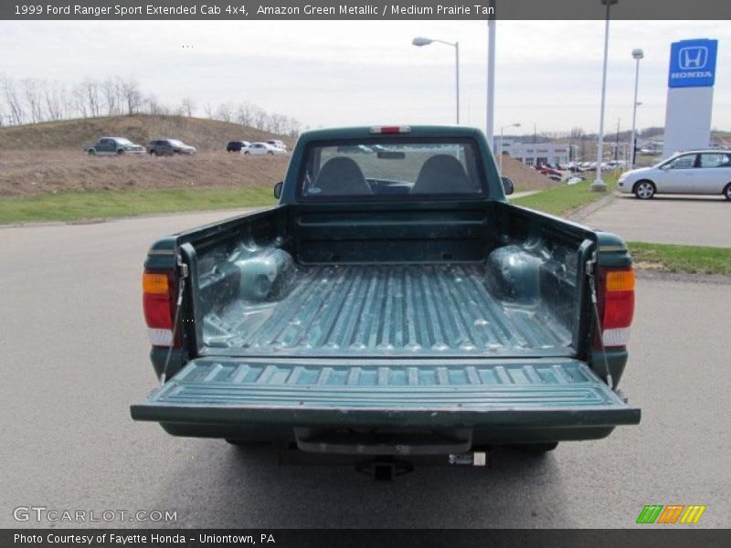 Amazon Green Metallic / Medium Prairie Tan 1999 Ford Ranger Sport Extended Cab 4x4