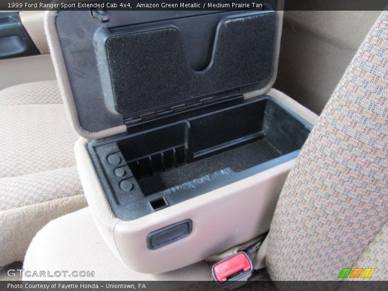 Amazon Green Metallic / Medium Prairie Tan 1999 Ford Ranger Sport Extended Cab 4x4