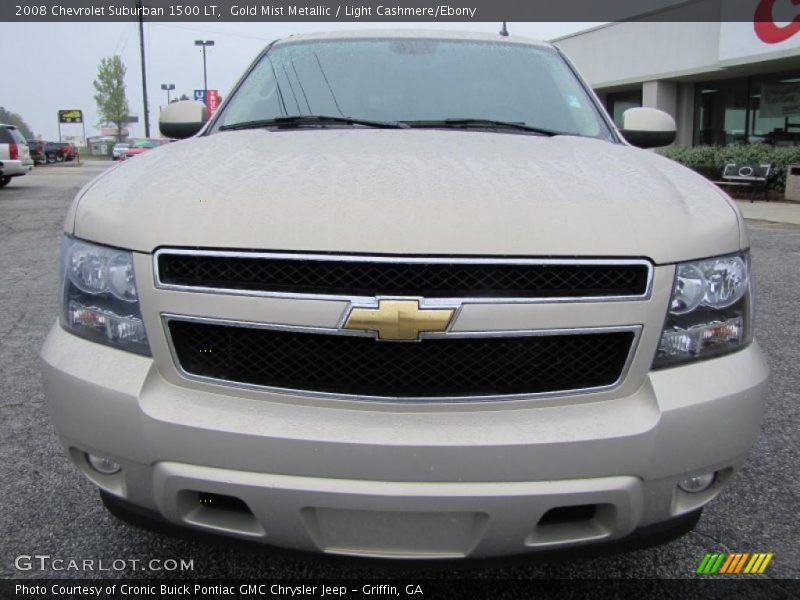 Gold Mist Metallic / Light Cashmere/Ebony 2008 Chevrolet Suburban 1500 LT
