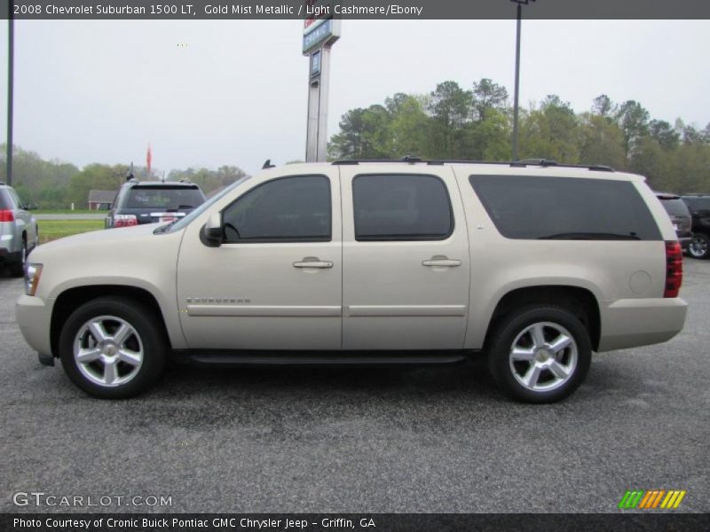 2008 Suburban 1500 LT Gold Mist Metallic