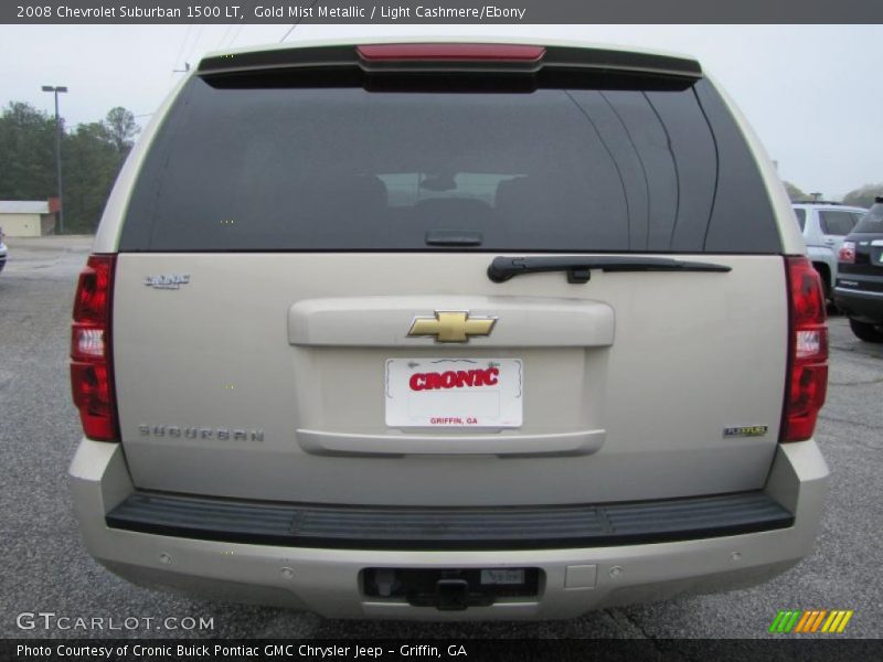 Gold Mist Metallic / Light Cashmere/Ebony 2008 Chevrolet Suburban 1500 LT