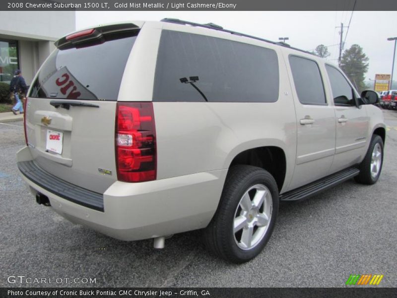 Gold Mist Metallic / Light Cashmere/Ebony 2008 Chevrolet Suburban 1500 LT