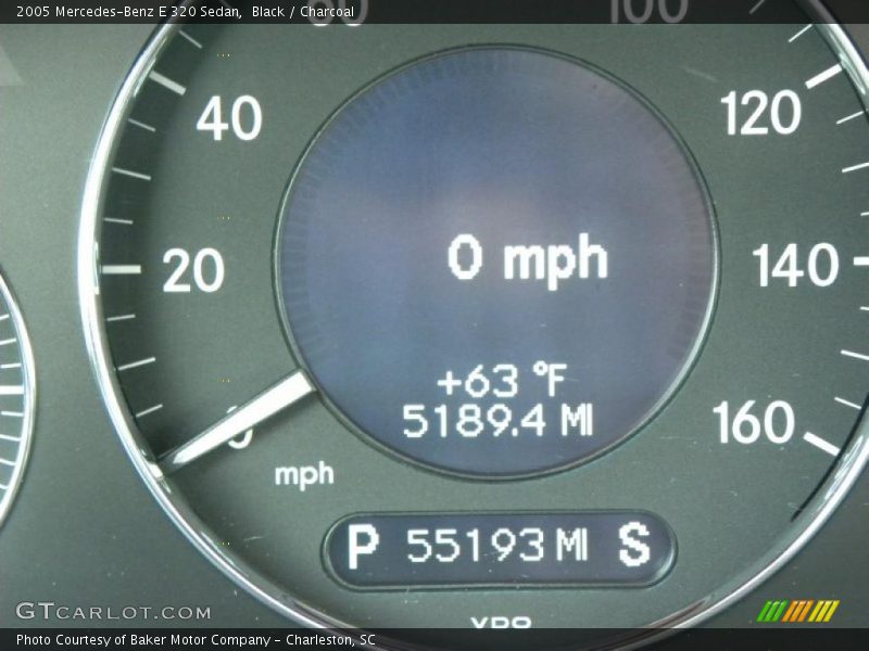 Black / Charcoal 2005 Mercedes-Benz E 320 Sedan