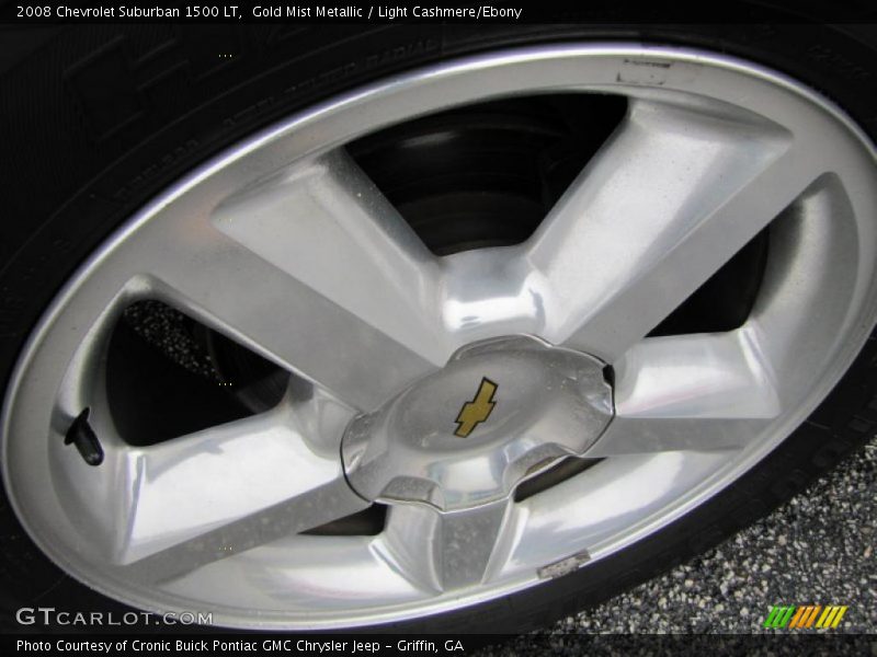 Gold Mist Metallic / Light Cashmere/Ebony 2008 Chevrolet Suburban 1500 LT