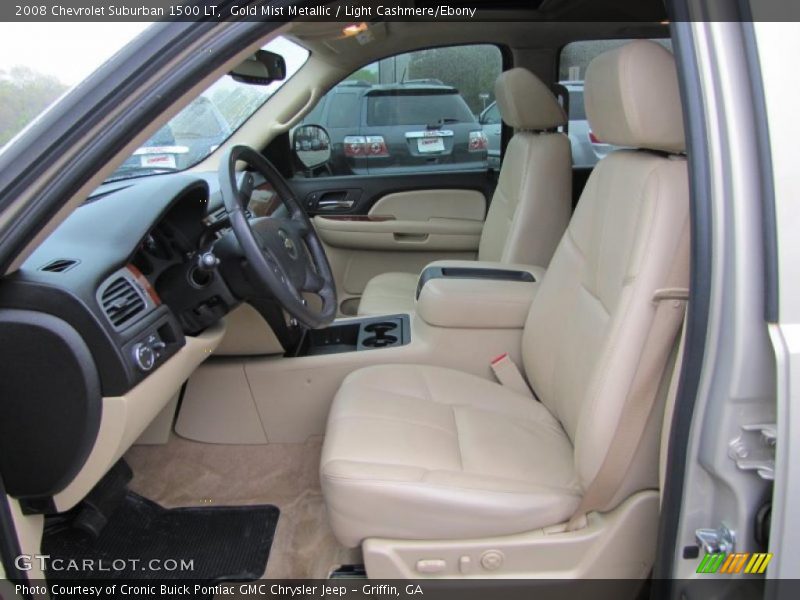  2008 Suburban 1500 LT Light Cashmere/Ebony Interior