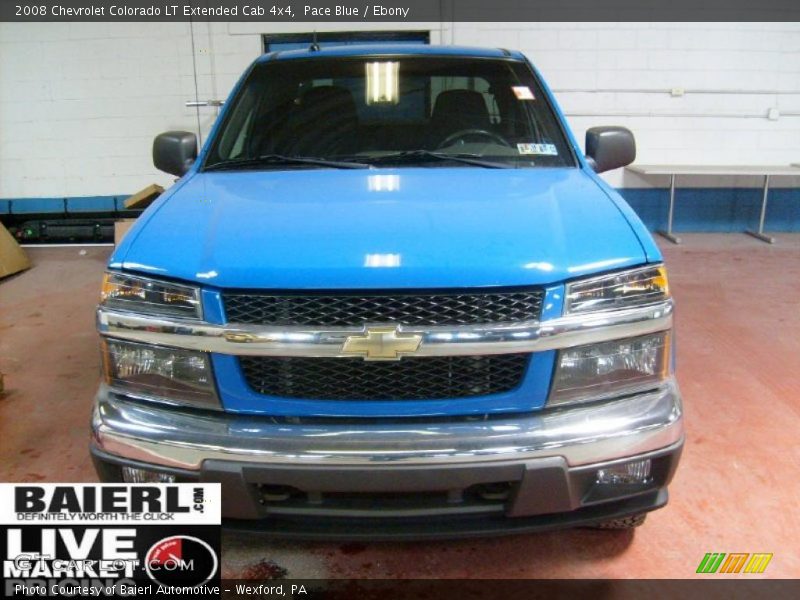 Pace Blue / Ebony 2008 Chevrolet Colorado LT Extended Cab 4x4