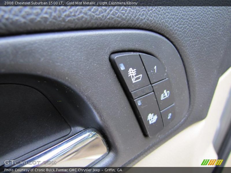 Gold Mist Metallic / Light Cashmere/Ebony 2008 Chevrolet Suburban 1500 LT