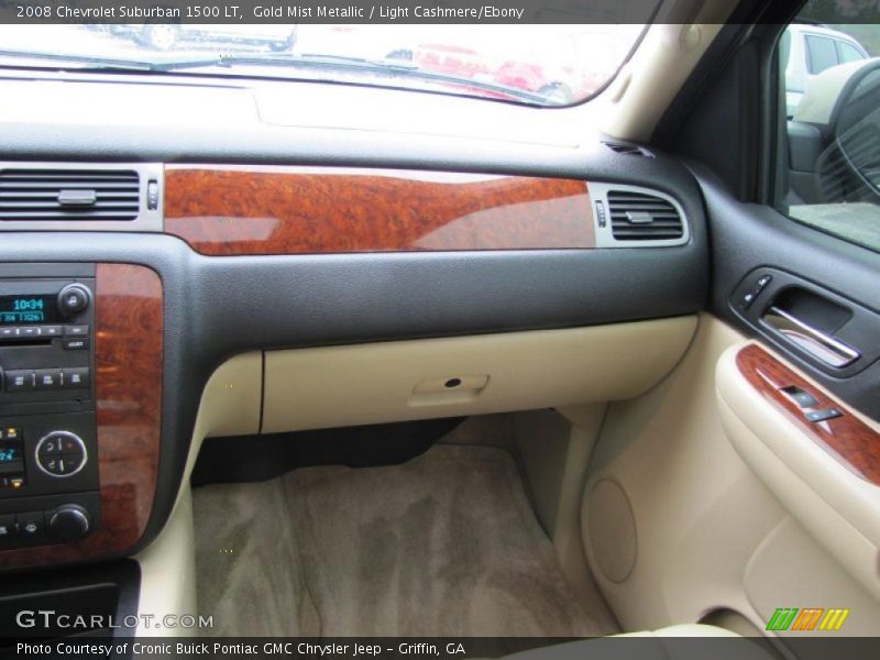 Gold Mist Metallic / Light Cashmere/Ebony 2008 Chevrolet Suburban 1500 LT
