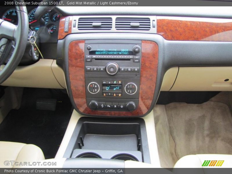 Controls of 2008 Suburban 1500 LT