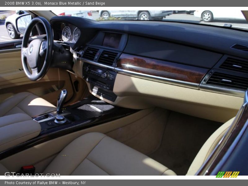 Monaco Blue Metallic / Sand Beige 2008 BMW X5 3.0si