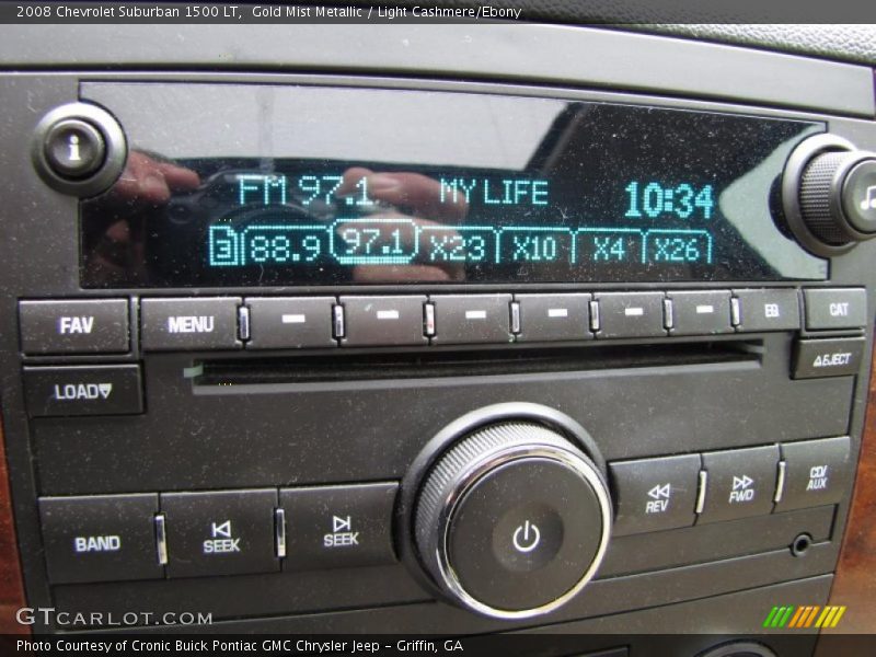 Gold Mist Metallic / Light Cashmere/Ebony 2008 Chevrolet Suburban 1500 LT
