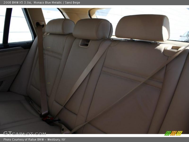 Monaco Blue Metallic / Sand Beige 2008 BMW X5 3.0si