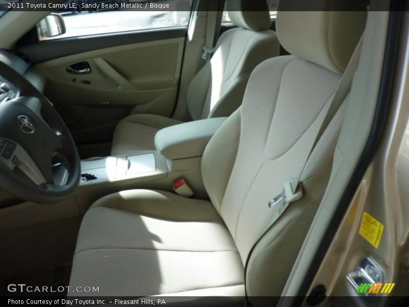 Sandy Beach Metallic / Bisque 2011 Toyota Camry LE
