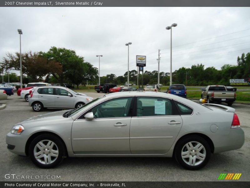 Silverstone Metallic / Gray 2007 Chevrolet Impala LT