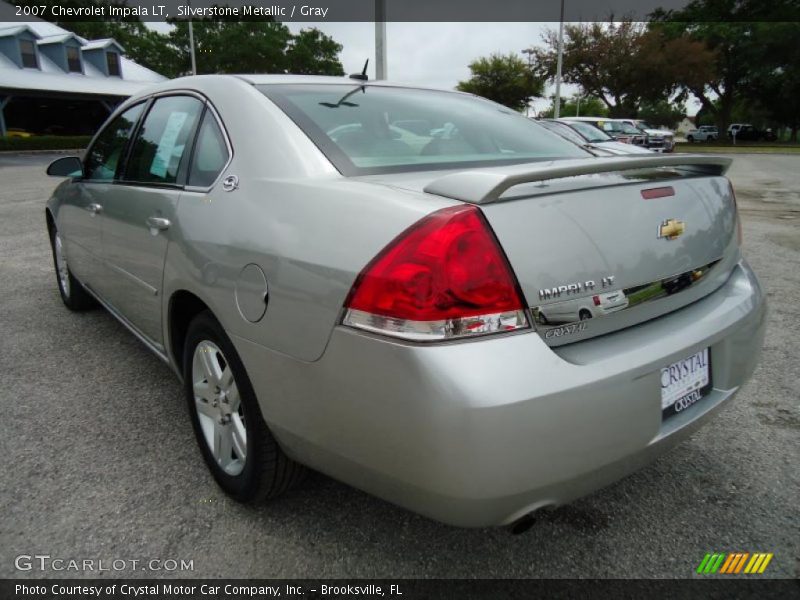 Silverstone Metallic / Gray 2007 Chevrolet Impala LT