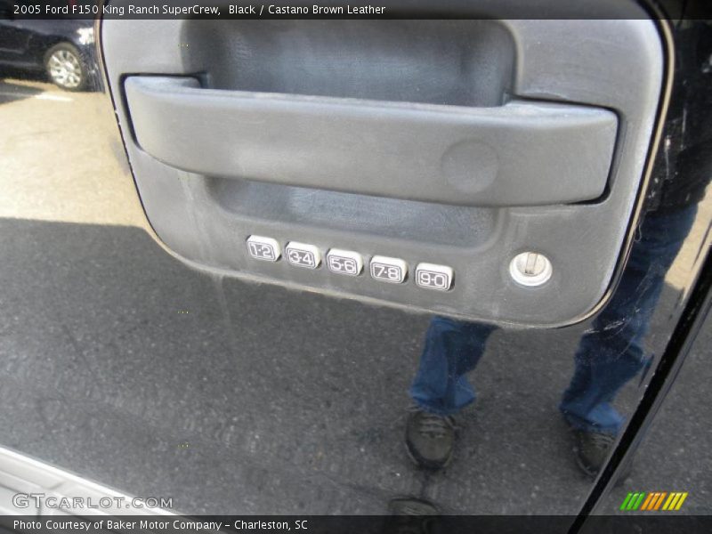 Black / Castano Brown Leather 2005 Ford F150 King Ranch SuperCrew