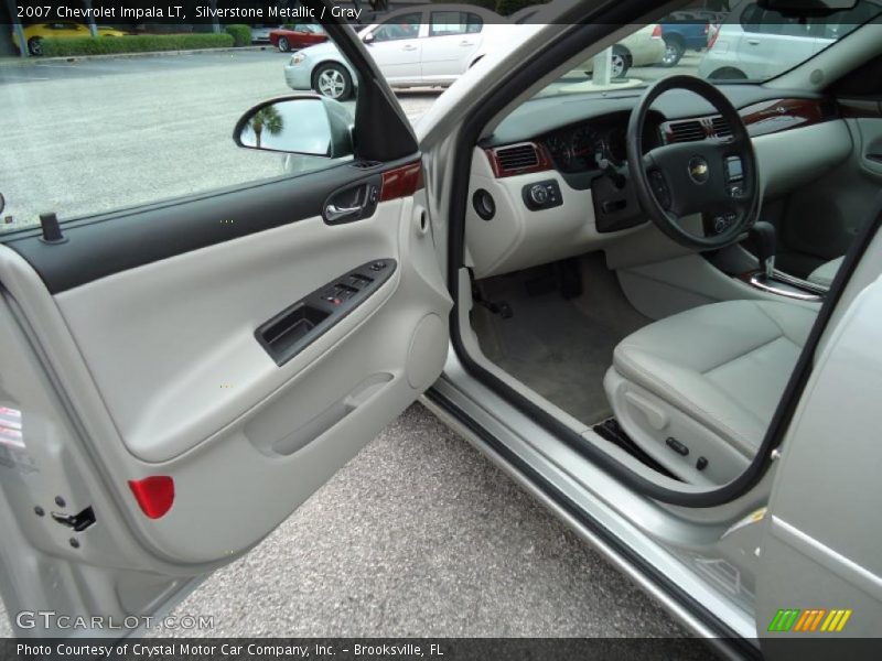Silverstone Metallic / Gray 2007 Chevrolet Impala LT