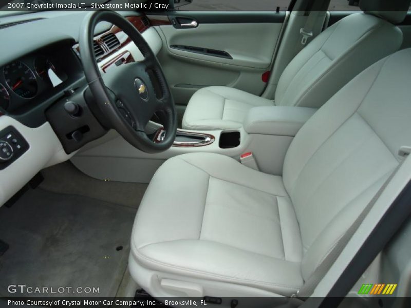 Silverstone Metallic / Gray 2007 Chevrolet Impala LT
