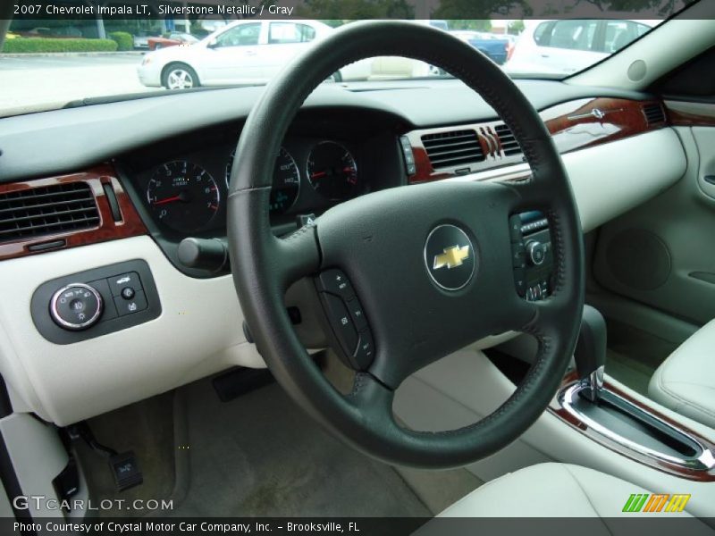 Silverstone Metallic / Gray 2007 Chevrolet Impala LT