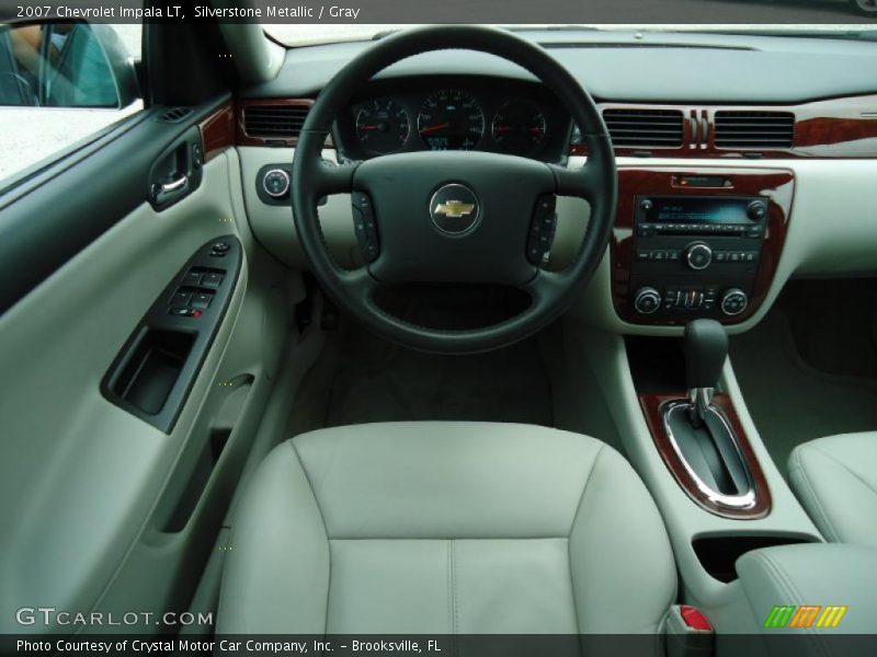 Silverstone Metallic / Gray 2007 Chevrolet Impala LT