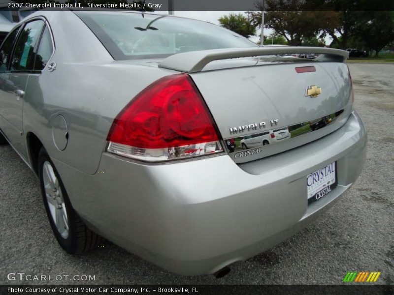 Silverstone Metallic / Gray 2007 Chevrolet Impala LT