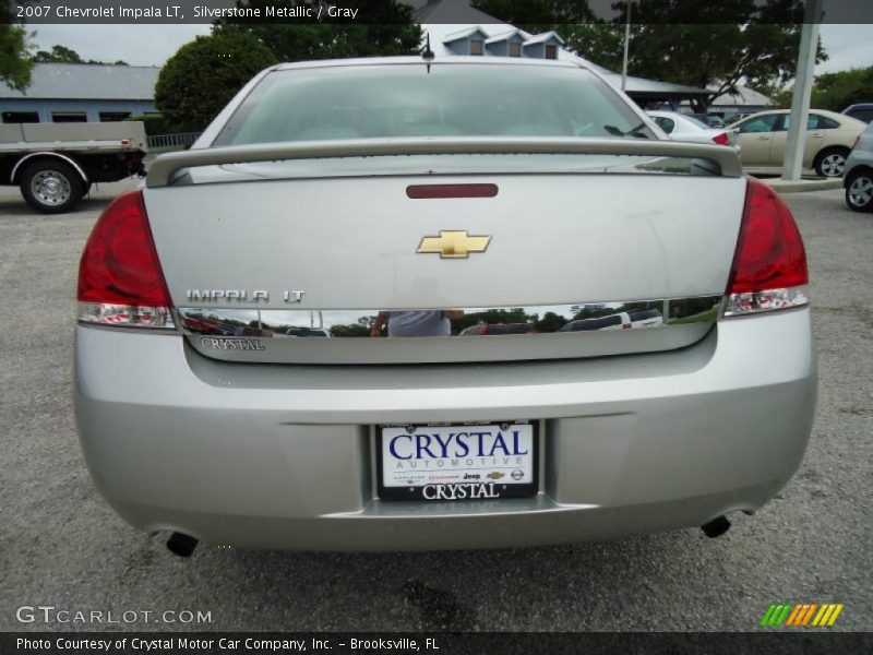 Silverstone Metallic / Gray 2007 Chevrolet Impala LT