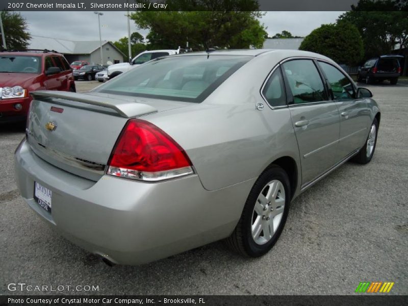 Silverstone Metallic / Gray 2007 Chevrolet Impala LT