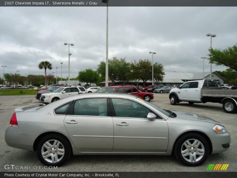Silverstone Metallic / Gray 2007 Chevrolet Impala LT
