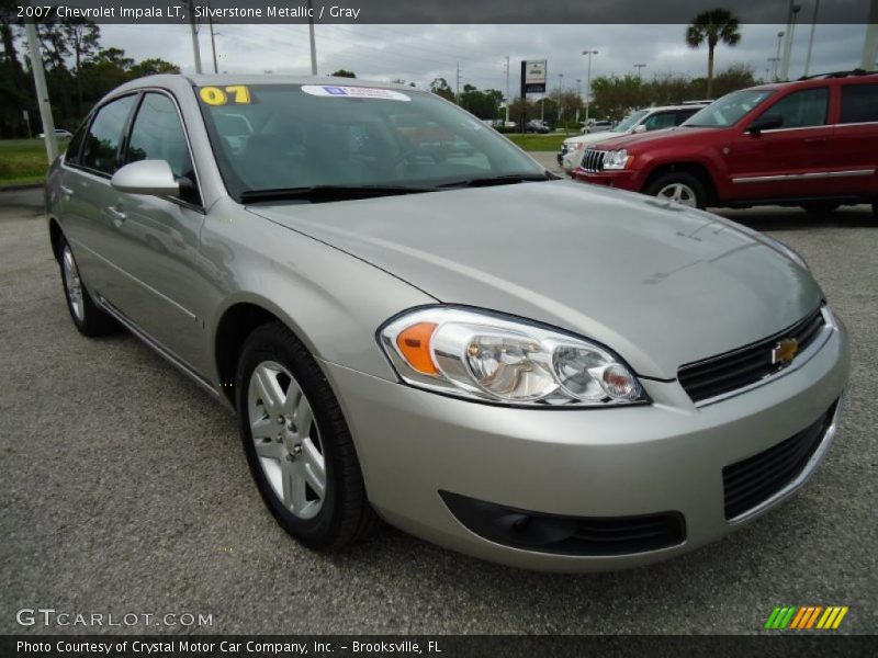 Silverstone Metallic / Gray 2007 Chevrolet Impala LT