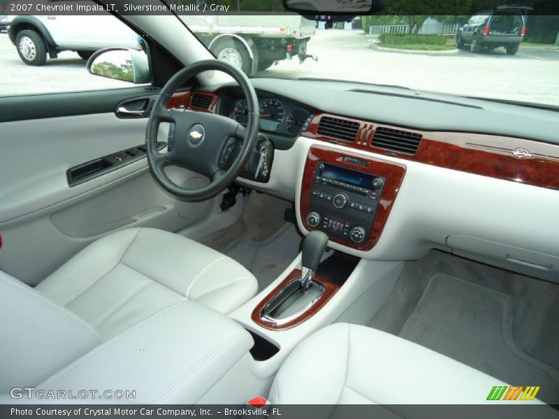 Silverstone Metallic / Gray 2007 Chevrolet Impala LT