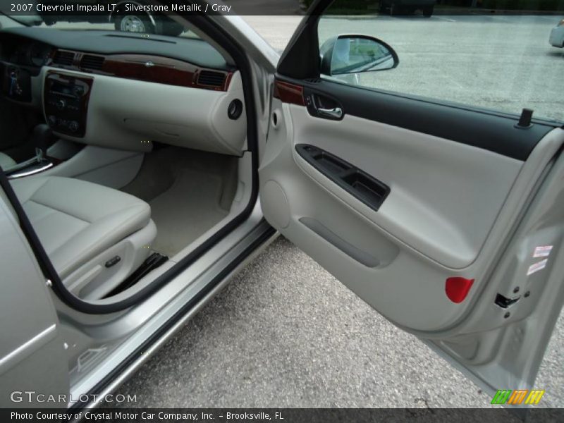 Silverstone Metallic / Gray 2007 Chevrolet Impala LT