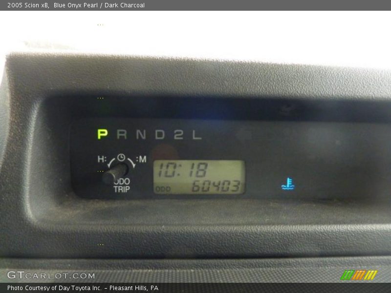 Blue Onyx Pearl / Dark Charcoal 2005 Scion xB